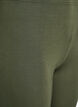 Basic 3/4 leggings in viscose, Green, Packshot image number 2