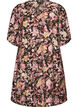 Short A-line dress with V-neck, Rose, Packshot image number 0