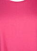 Short sleeved cotton blend t-shirt, Pink, Packshot image number 2