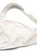 Comfort bra with a lace overlay and moulded cups, White, Packshot image number 4
