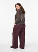 Wide-leg trousers with a high waist, Dark Bordeaux, Model image number 1