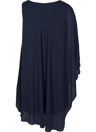 One shoulder A-line dress, Night Sky, Packshot image number 1