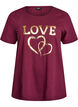 T-shirt with motif, Red, Packshot image number 0