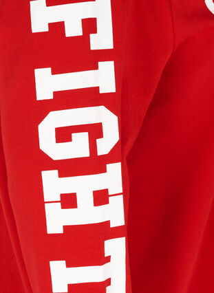 Sweatshirt with hood, High Risk Red, Packshot image number 3
