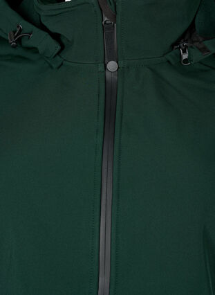 Short softshell jacket with detachable hood, Scarab, Packshot image number 2