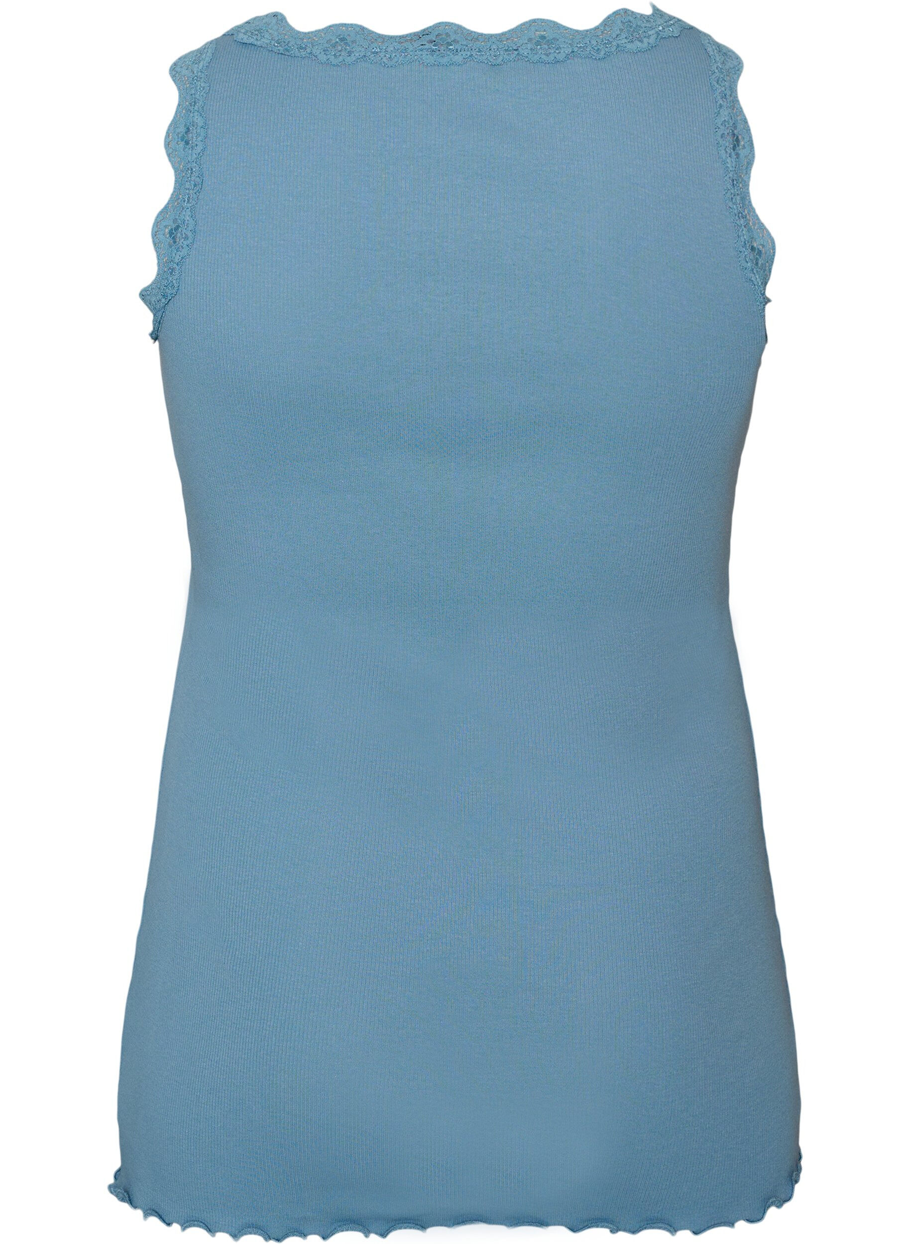 ZizzifashionTop with lace trim, Blue, Packshot image number 1