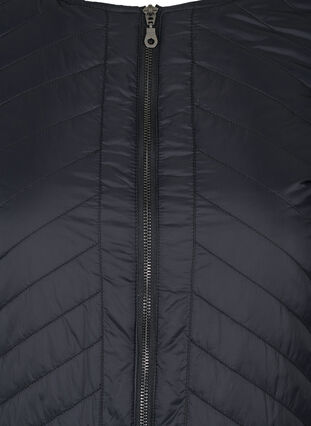Quilted lightweight jacket, Black, Packshot image number 2