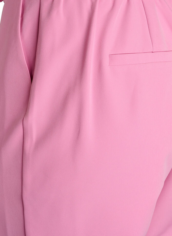 Trousers with pockets and straight legs, Pink, Packshot image number 3