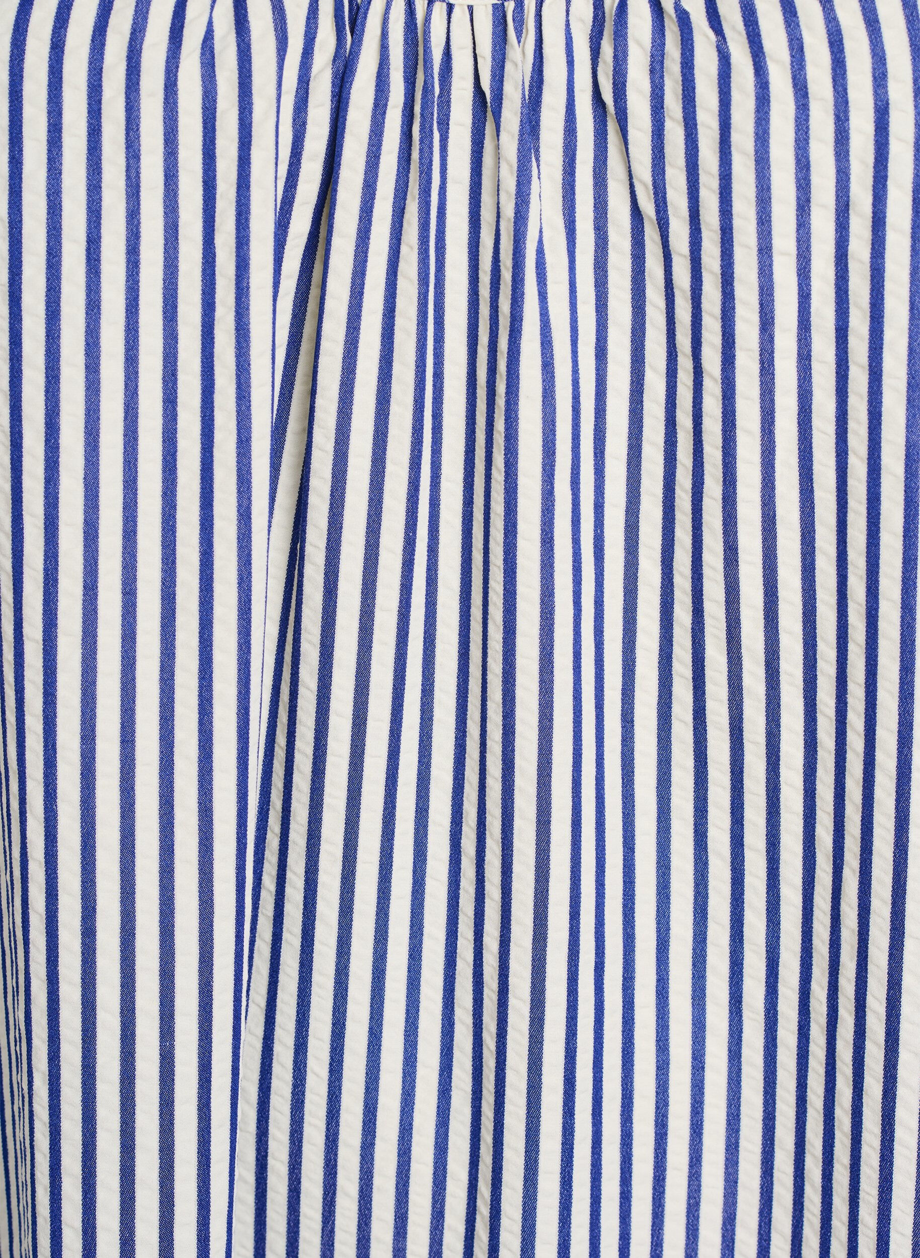 Zizzifashion Summer dress with stripes and A-line shape, Blue, Packshot image number 2