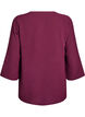 FLASH - Blouse with 3/4 sleeves, Dark Bordeaux, Packshot image number 1