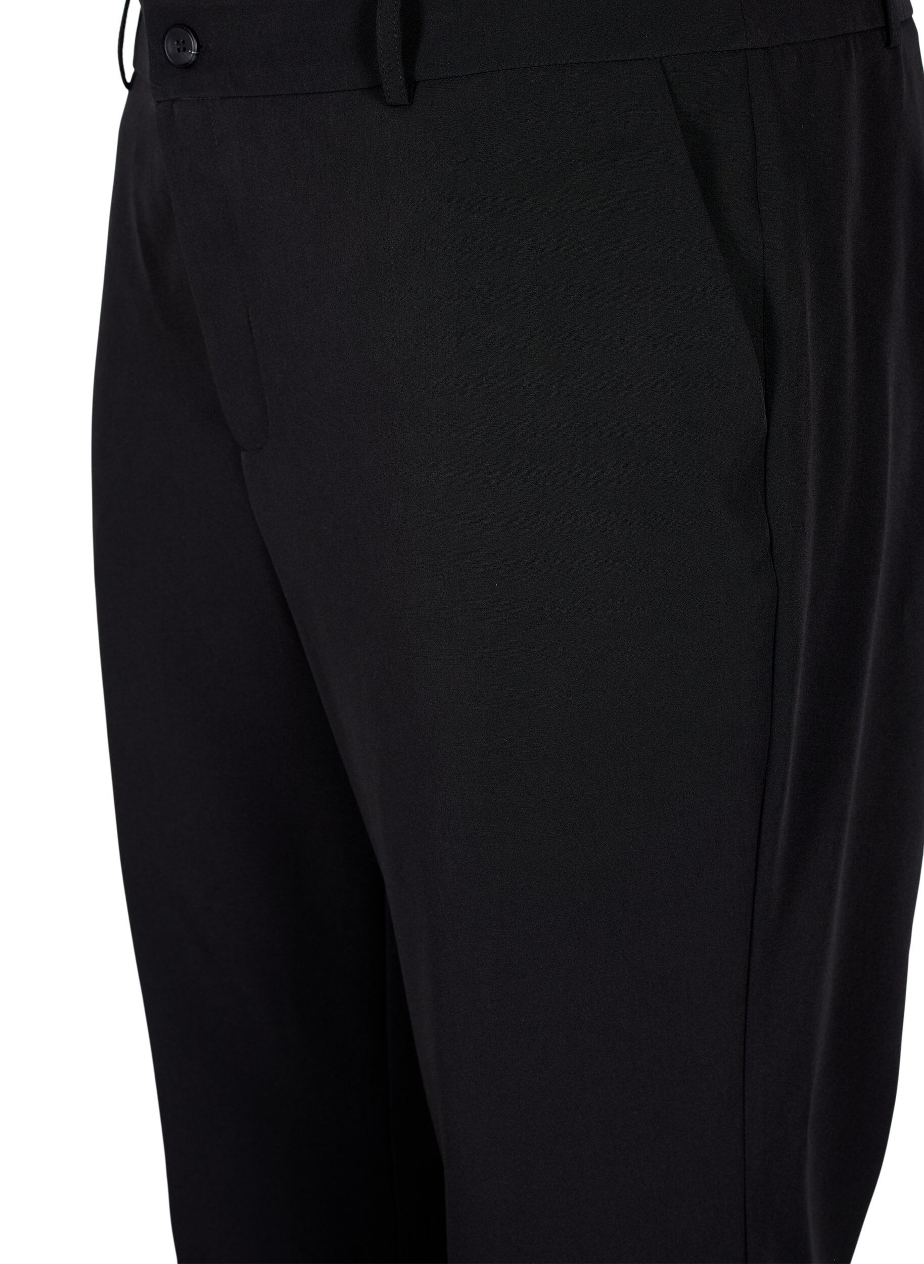 Zizzifashion Bootcut trousers, Black, Packshot image number 2