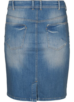 Denim skirt, Light blue denim, Packshot image number 1