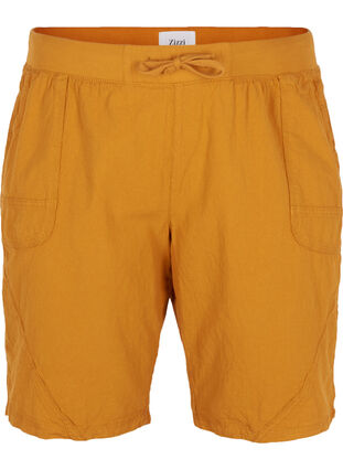 Comfortable shorts, Golden Yellow, Packshot image number 0