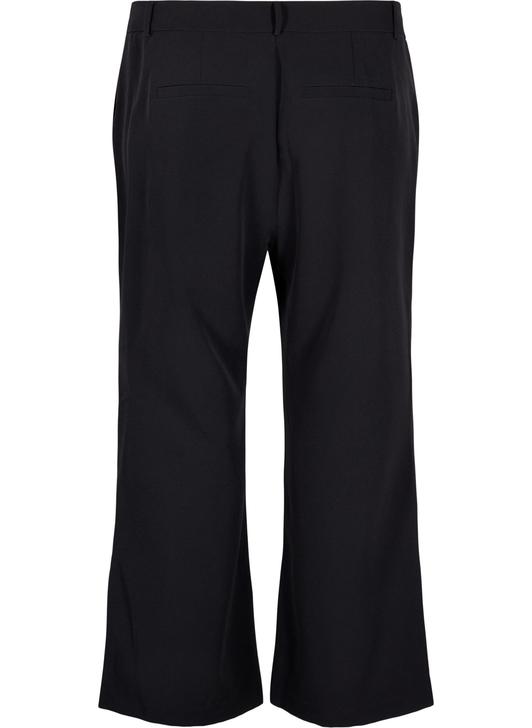 Zizzifashion Bootcut trousers, Black, Packshot image number 1