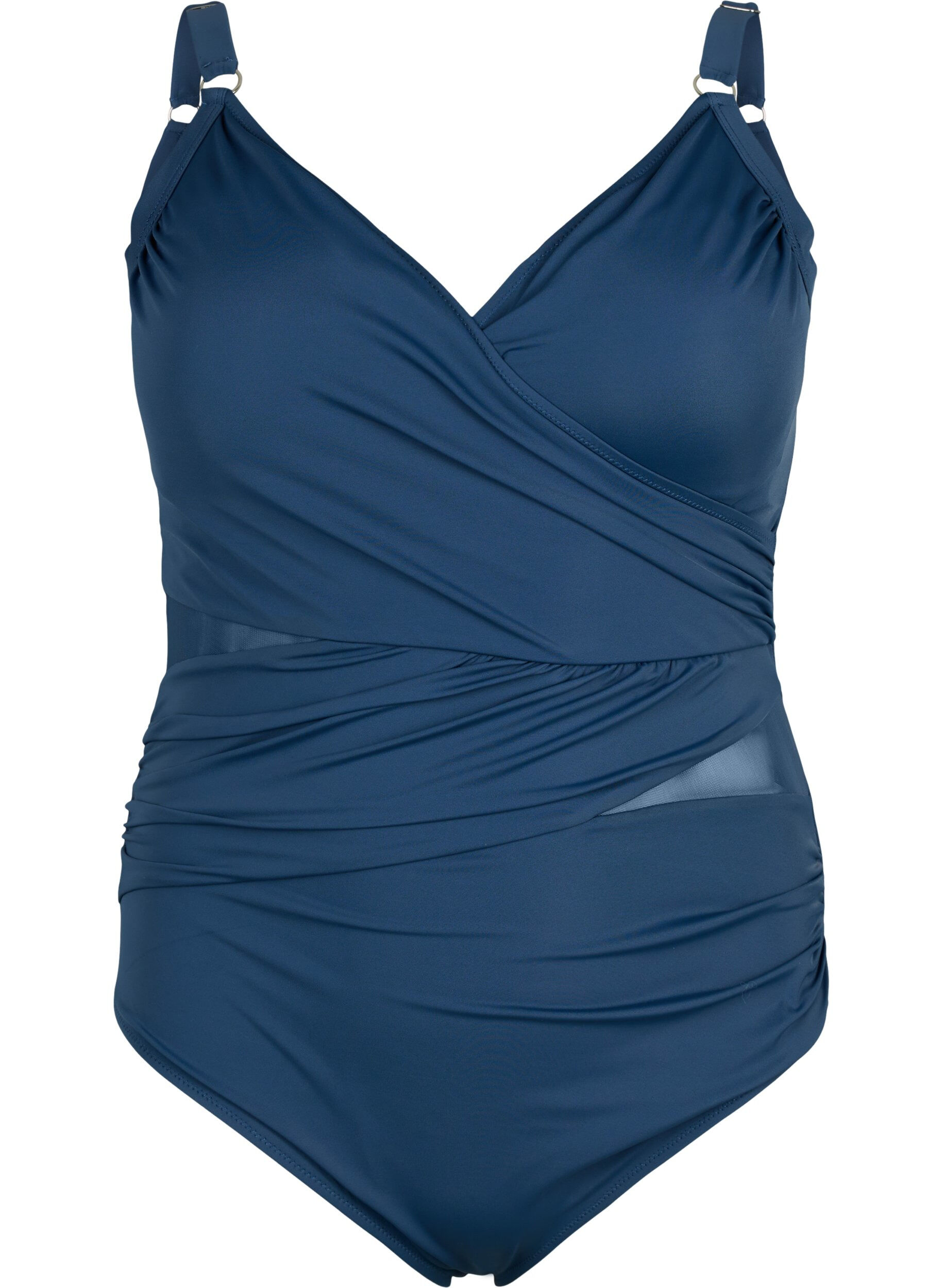 Zizzifashion Wrap swimsuit, Blue, Packshot image number 0