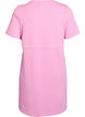 FLASH - Short T-shirt dress with tie belt, Pink, Packshot image number 1
