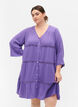 Viscose beach dress, Royal Lilac, Model image number 0