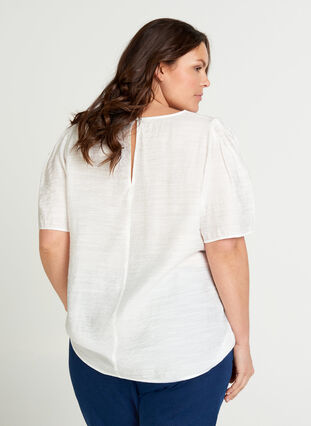 Short-sleeved blouse, Snow White, Model image number 1