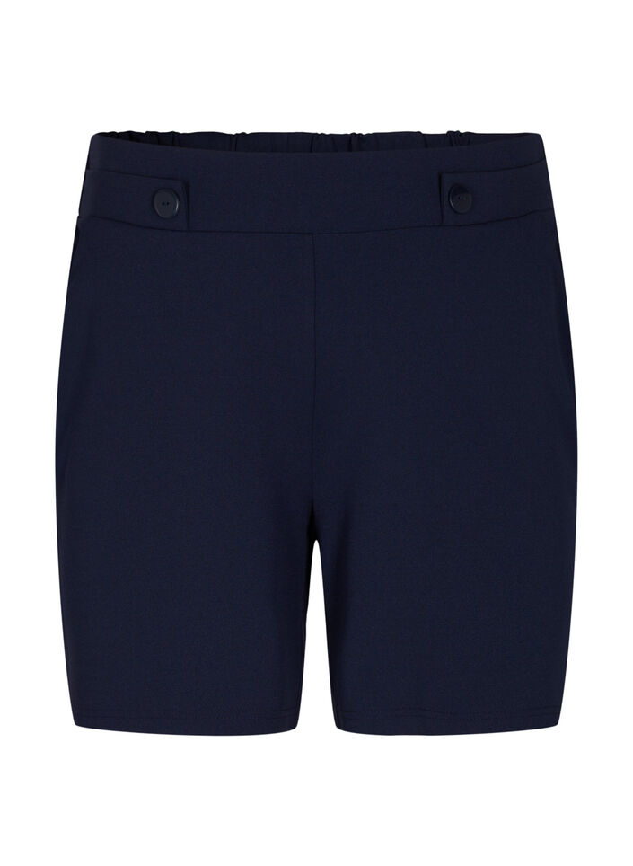 Shorts with pockets and loose fit, Blue, Packshot image number 0