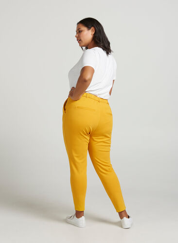 ZMaddison, cropped, pant, Golden Yellow, Model image number 0