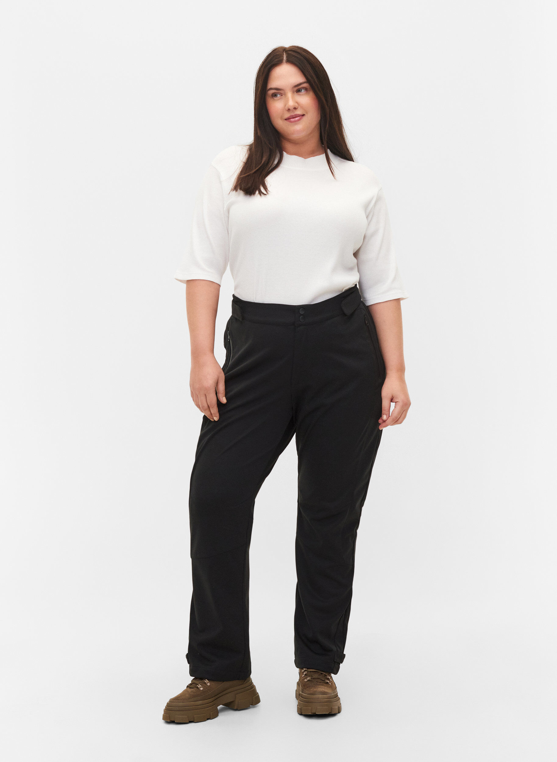 Zizzifashion Softshell trousers, Black, Model image number 0
