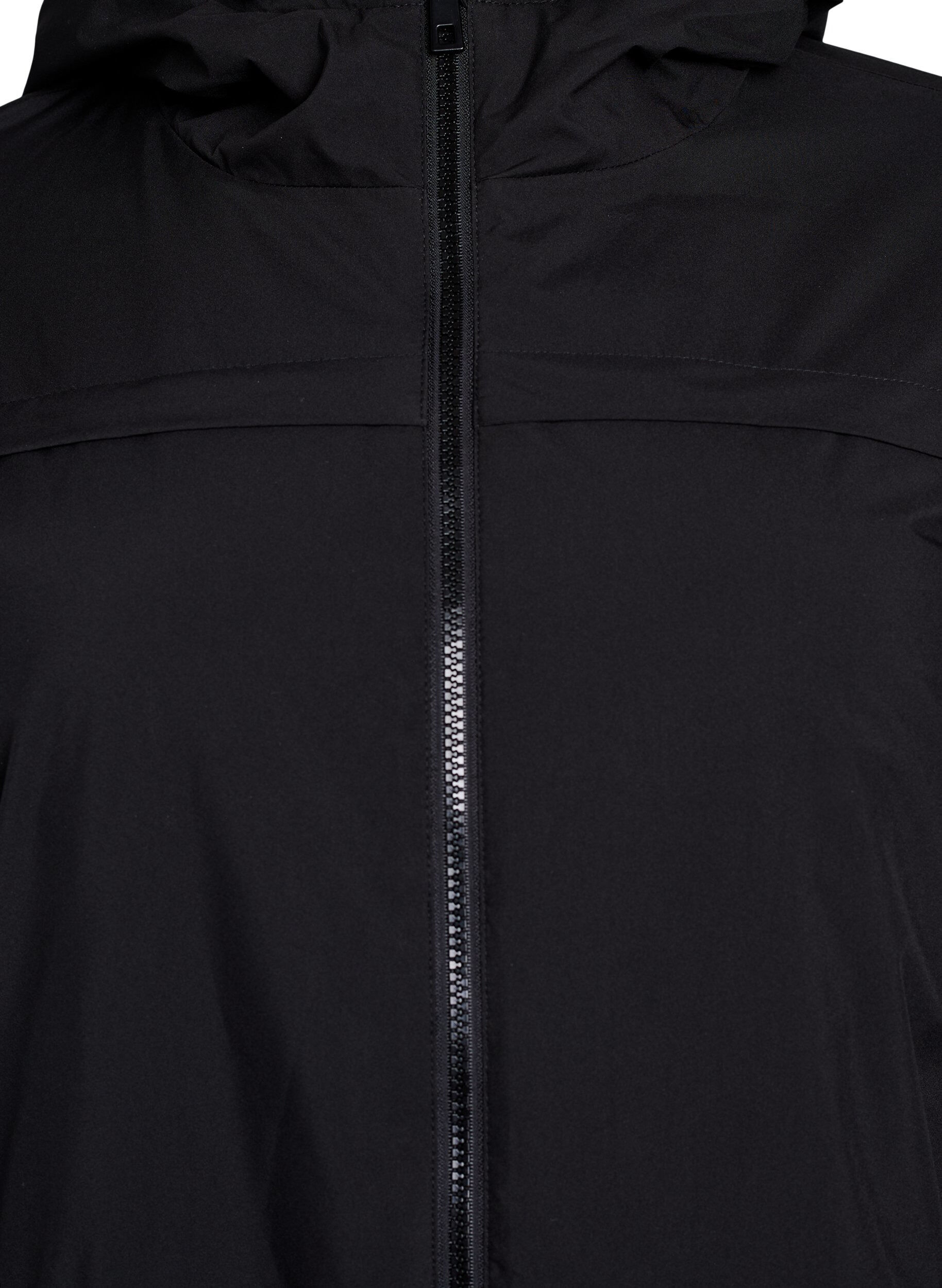 ZizzifashionLightweight padded parka with a hood, Black, Packshot image number 2
