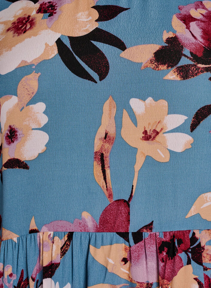 Long-sleeved tunic with a seam, Light Blue, Packshot image number 2