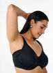Comfort bra with underwire and moulded cups, Black, Model image number 3