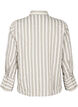 Loose shirt with stripes, Beige, Packshot image number 1