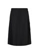 Midi skirt with slit and cargo pocket, Black, Packshot image number 1