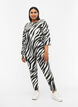 Leggings with zebra print, White Zebra, Model image number 0