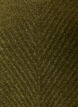 Knitted blouse with V-shaped rib pattern and slits, Green, Packshot image number 2