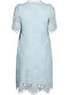 Crochet dress with short sleeves, Delicate Blue, Packshot image number 1