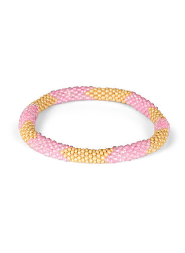 Pearl bracelet, Pink Gold, Packshot image number 0