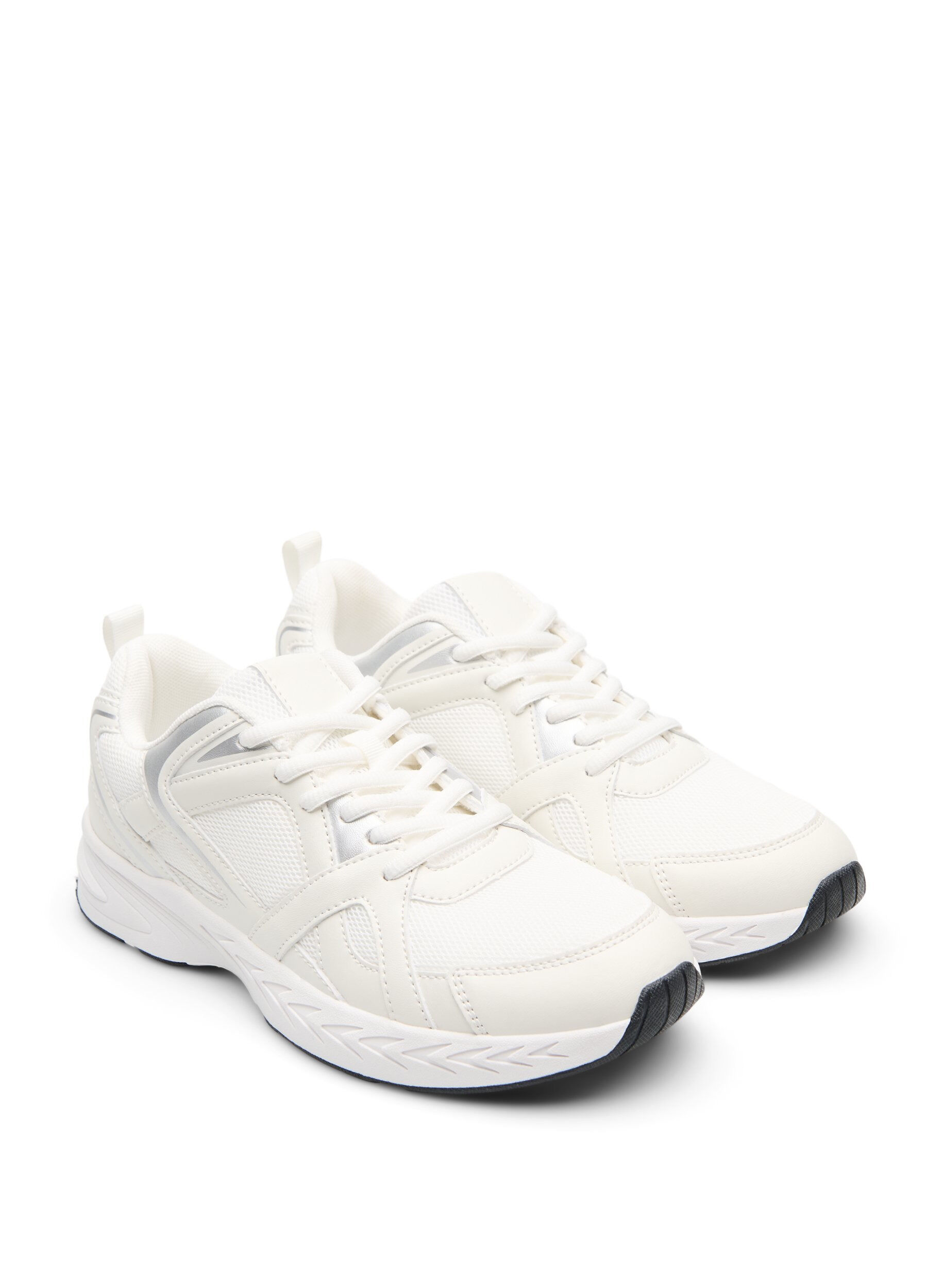 Zizzifashion Wide fit - Sporty sneakers, White, Packshot image number 1