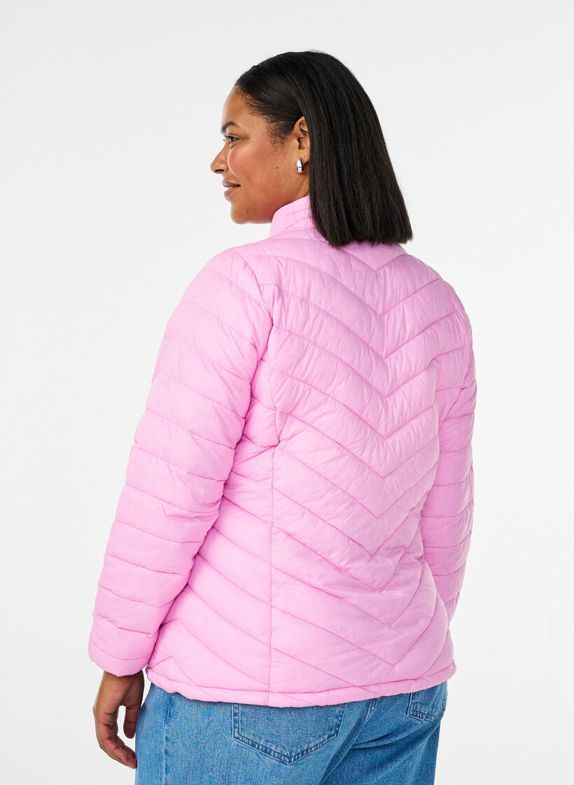 Lightweight jacket with pockets, Pink, Model image number 2