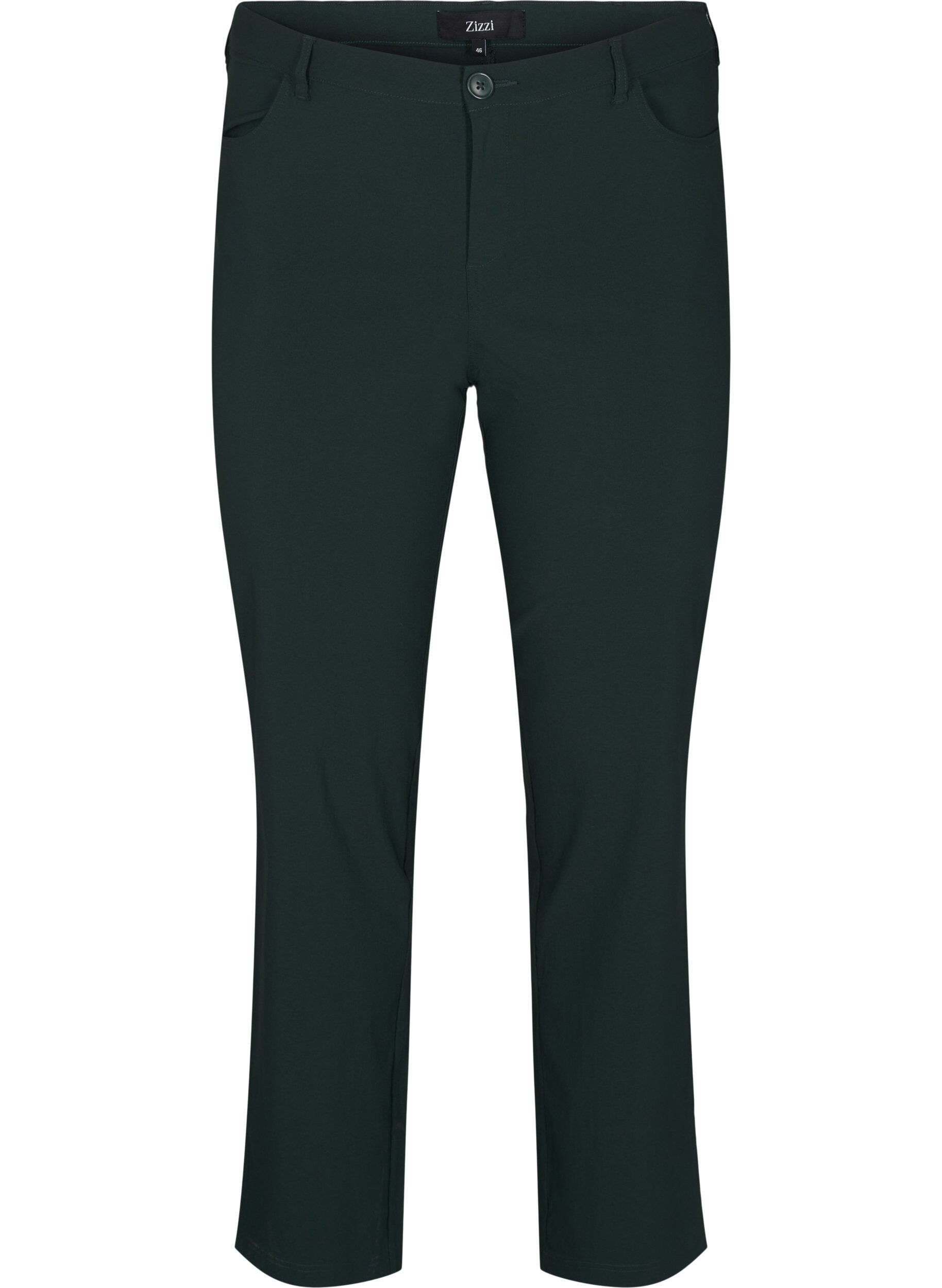 Classic viscose blend trousers