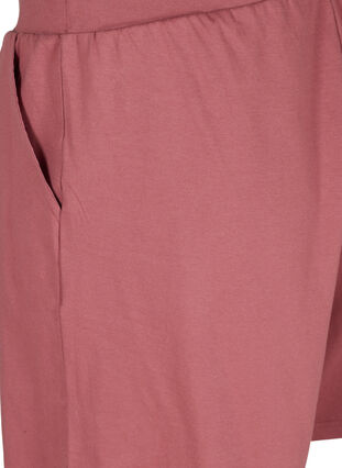 Loose cotton shorts with pockets, Deco Rose, Packshot image number 3