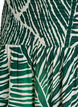 Viscose maxi skirt with smocking, Green, Packshot image number 2