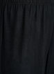 High-waisted wide-leg jersey trousers, Black, Packshot image number 2