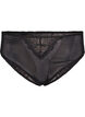 Tai briefs in mesh with lace details, Black, Packshot image number 0