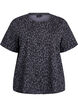 T-shirt with round neck and all-over print, Grey, Packshot image number 0