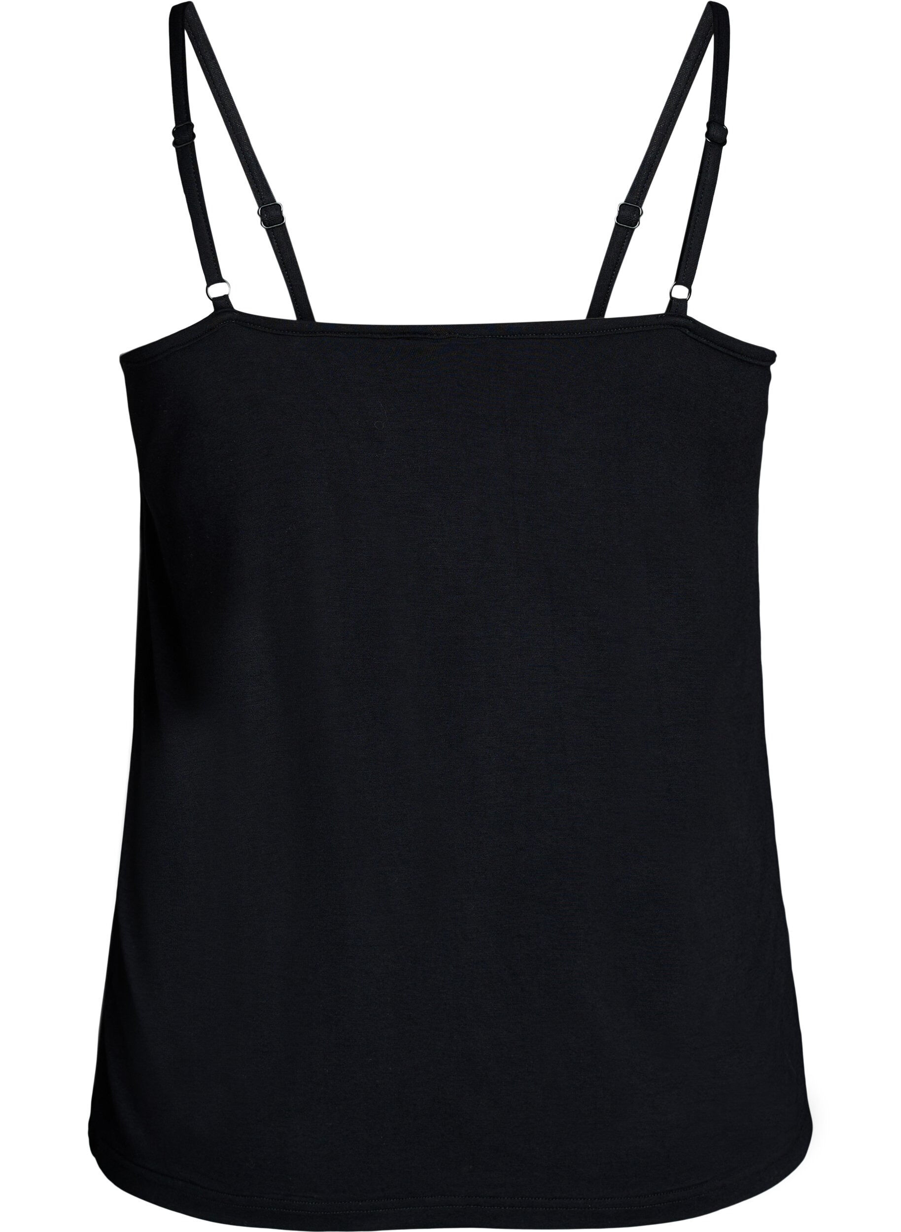 Zizzifashion Top with lace detail and spaghetti straps, 0199, Packshot image number 1