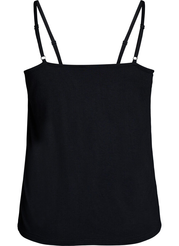 Top with lace detail and spaghetti straps, 0199, Packshot image number 1