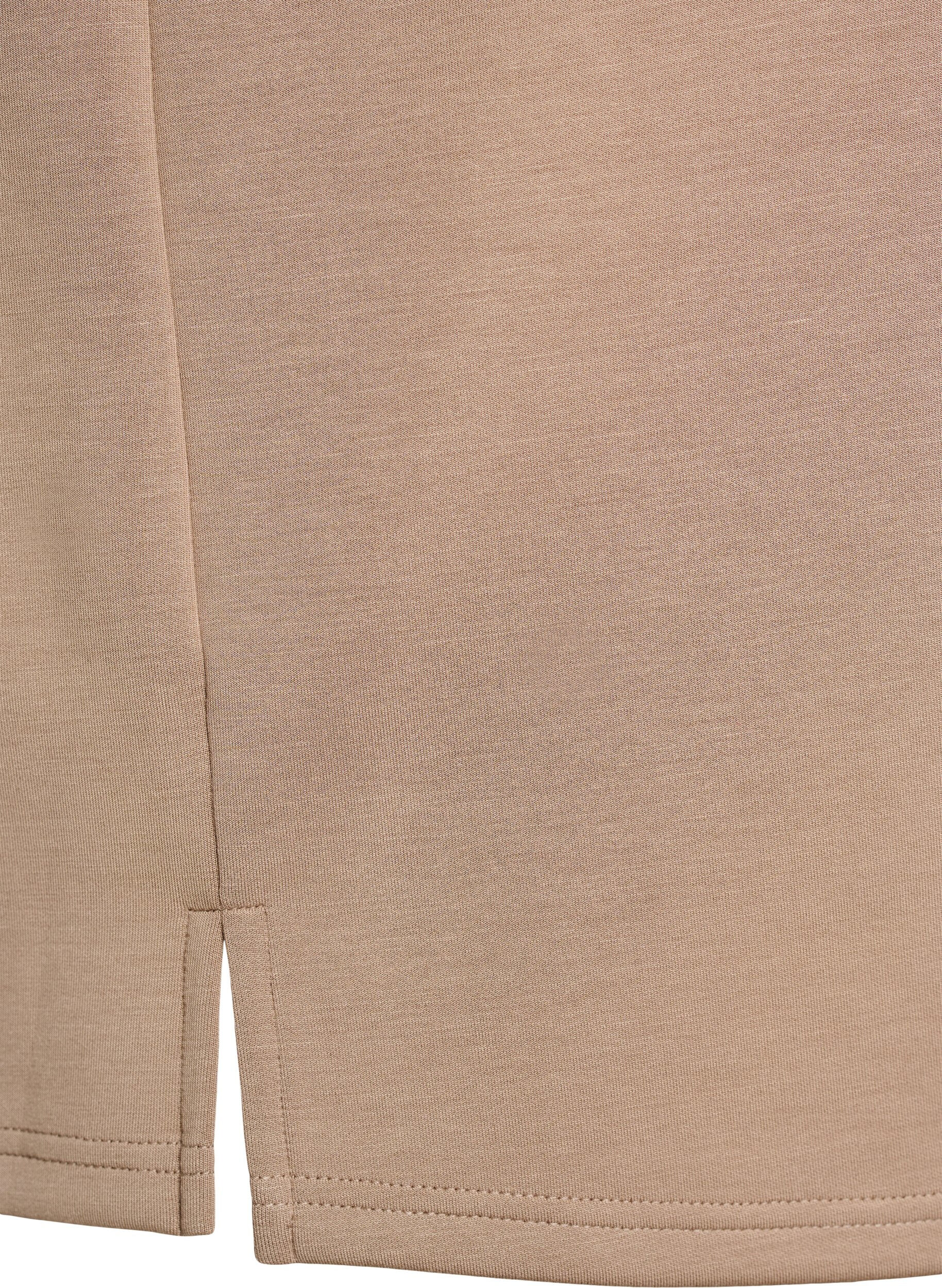 Zizzifashion Loose T-shirt with half sleeves, Beige, Packshot image number 3