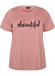 T-shirt with motif, Red, Packshot image number 0