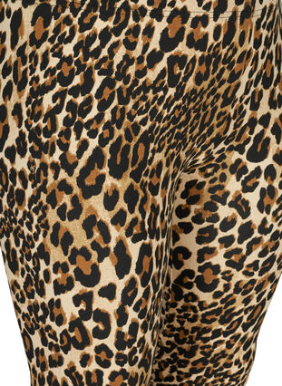 Viscose leggings with leopard print, LEO AOP, Packshot image number 2