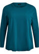 Basic jersey top with long sleeves, Green, Packshot image number 0