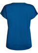 Solid-coloured training T-shirt, Blue, Packshot image number 1