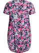 Short-sleeved, printed cotton dress, Blue, Packshot image number 1